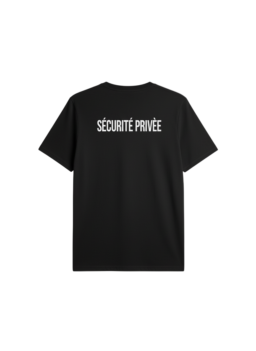 T-shirt Coton Sécurité Privée