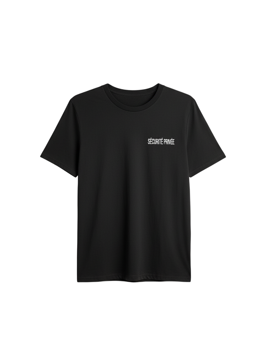 T-shirt Coton Sécurité Privée
