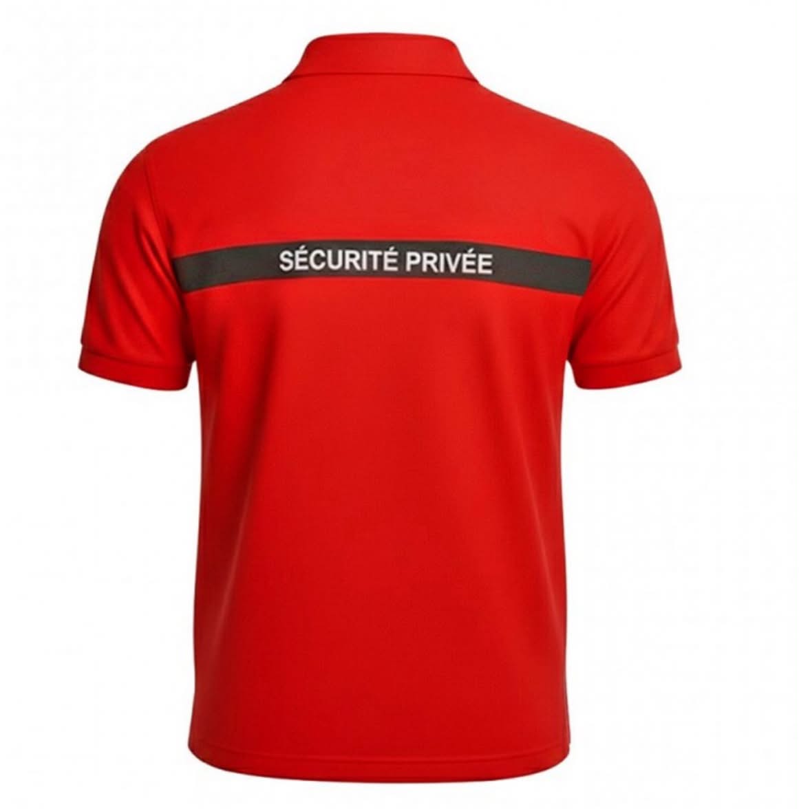 Polo SSIAP Rouge Professionnel – Sécurité Incendie et Assistance à Personnes