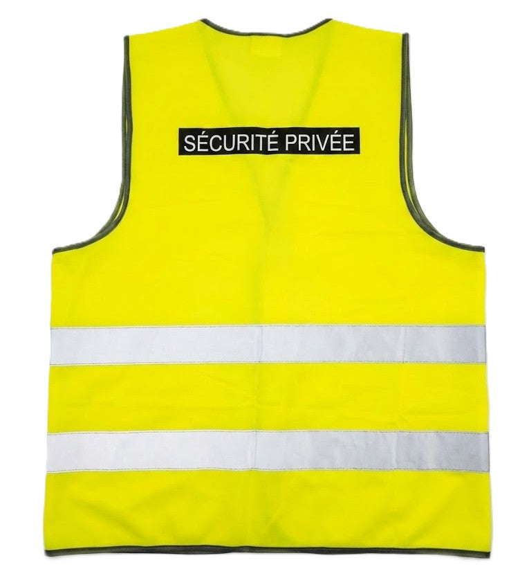 Gilet de Sécurité Privée Haute Visibilité